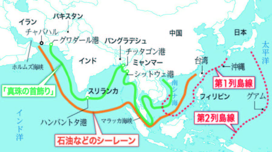 Connecting the Middle East and Japan = Sea lanes for oil and other products