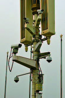中国の監視カメラ天網