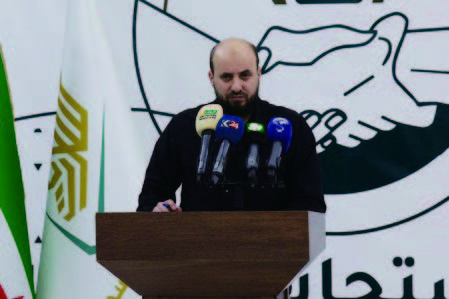 Muhammad Bashir, head of the Syrian Salvation Government, Idlib, Nov. 28, 2024. AFP/Jiji Press, Dec. 10,2024.